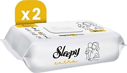 Sleepy Extra 90 Yaprak 2'li Paket Islak Bebek Havlusu