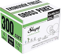 Sleepy Natural 4 Numara Maxi 100'lü 3 Adet Bebek Bezi
