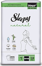 Sleepy Natural Ultra Hassas Normal Hijyenik Ped 24'lü
