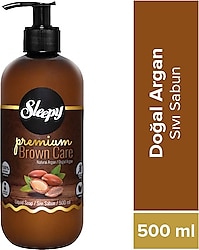 Sleepy Premium Brown Care Doğal Sıvı Sabun 500 ml