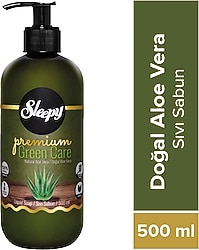 Sleepy Premium Green Care Doğal Aloe Vera Sıvı Sabun 500 ml
