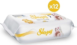 Sleepy Sensitive 25 Yaprak 12'li Paket Islak Mendil