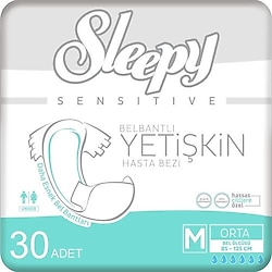 Sleepy Belbantlı Orta Boy M 30'lu Hasta Bezi