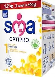 SMA Optipro 1 Probiyotik Bebek Sütü 1200 gr