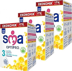 SMA Optipro 3 Probiyotik Devam Sütü 1200 gr 3 Adet