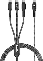 SmallRig 5079 1.2 m 3in1 Hızlı Şarj Kablosu