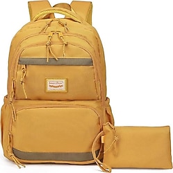 Smart Bags 3234 Hardal Kalemlik + Okul Çantası