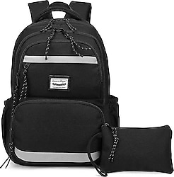 Smart Bags 3234 Siyah Kalemlik + Okul Çantası
