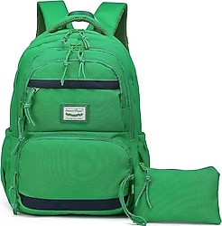 Smart Bags 3234 Yeşil Kalemlik + Okul Çantası