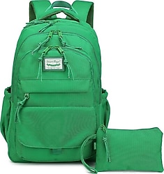 Smart Bags 3235 Yeşil Kalemlik + Okul Çantası