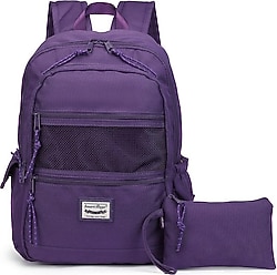 Smart Bags 3237 Mor Kalemlik + Okul Çantası