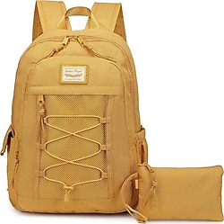 Smart Bags 3238 Hardal Kalemlik + Okul Çantası