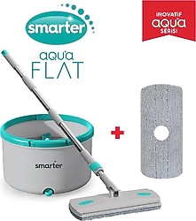 Smarter Aqua Flat Temizlik Seti + Yedek Mop