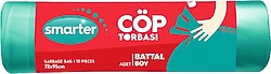 Smarter Battal Boy 72x95 cm 10'lu Çöp Poşeti