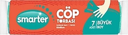 Smarter Büyük Boy 65x80 cm 7'li Çöp Poşeti