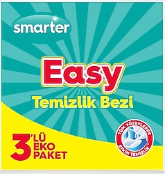 Smarter Easy Temizlik Bezi 3'lü
