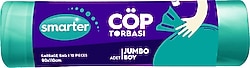 Smarter Jumbo Boy Çöp Poşeti 10'lu