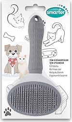 Smarter Otomatik Temizlenen Tuşlu Kedi Köpek Tarağı