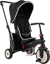 smarTrike STR3 Plus 5'i 1 Arada Siyah Bebek Bisikleti