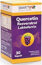 Smart 'up Quercetin Resveratrol Laktoferrin 30 Kapsül