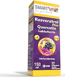 Smart'up Resveratrol Plus Quercetin Laktoferrin 150 ml Şurup