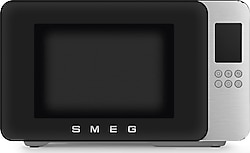 Smeg 4in1 50's Style Retro MOC01BLMEU Siyah 29 lt Mikrodalga Fırın