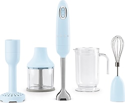 Smeg 50's Style HBF22PBEU 700 W Pastel Mavi El Blender Seti