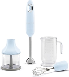 Smeg 50's Style HBF03PBEU 700 W Mavi El Blender Seti