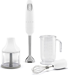 Smeg 50's Style Retro HBF03WHEU Beyaz 700 W El Blender Seti