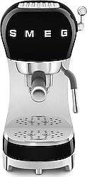 Smeg ECF02BLEU Retro Siyah Manuel Espresso Makinesi