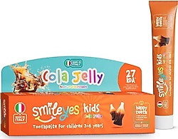 Smile Yes Cola Jelly 3-6 Yaş 50 ml Florürsüz Çocuk Diş Macunu