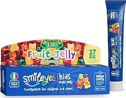 Smile Yes Fruit Jelly 3-6 Yaş 50 ml Florürsüz Çocuk Diş Macunu