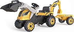 Smoby 710304 Builder Max Römorklu Traktör