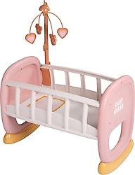 Smoby Baby Nurse Sallanan Dönenceli Bebek Beşiği 220390