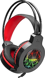 Snopy Crazy SN-GX7 USB Kablolu Kulak Üstü Oyuncu Kulaklığı