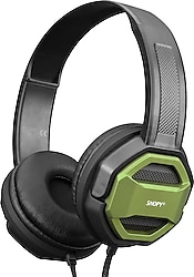 Snopy Bonny SN-101 Yeşil Kablolu Kulak Üstü Kulaklık