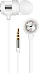 Snopy SN-J01 Beyaz-Gümüş Kablolu Kulak İçi Kulaklık