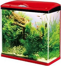 Sobo Kırmızı 39x19x44 cm Komple Akvaryum