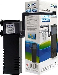 Sobo WP-330F 600 lt/h 12 W Akvaryum İç Filtre