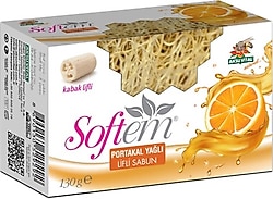 Softem Portakal Yağlı Kabak Lifli Sabun 130 gr
