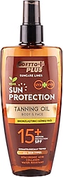 Softto Plus 200 ml 15 Faktör Bronzlaştırıcı Yağ