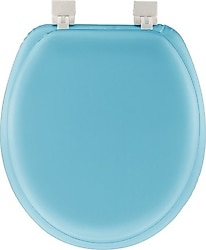 Softy Jumbo Düz Yumuşak Mavi Klozet Kapağı