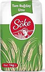 Söke 1 kg Tam Buğday Unu 4'lü