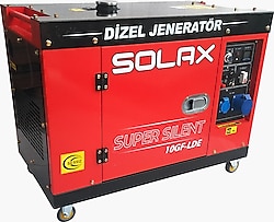 Solax 10GF-LDE Marşlı Kabinli Monofaze Dizel Jeneratör