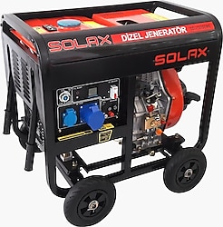Solax SDJ 10000 ME Dizel Monofaze Marşlı Jeneratör