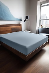 Soley Mix & Match Plain 140x200 cm Çift Kişilik Çarşaf