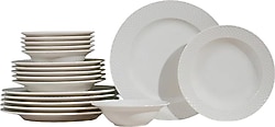 Soley Waves 18 Parça 6 Kişilik Porselen Yemek Takımı