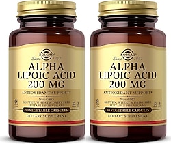 Solgar Alpha Lipoic Acid 200 mg 50 Kapsül 2 'li