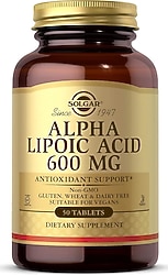 Solgar Alpha Lipoic Acid 600 mg 50 Tablet