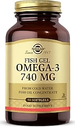 Solgar Fish Gel Omega 3 740 mg 50 Kapsül